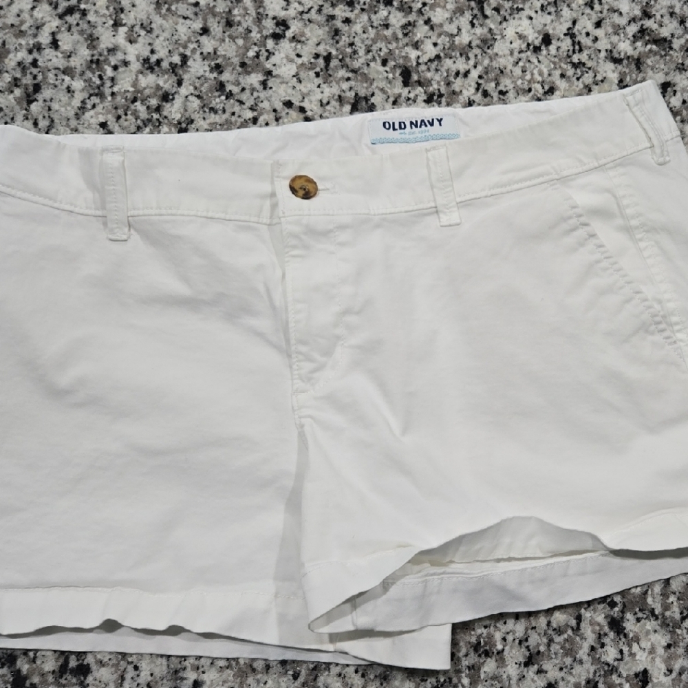 Old Navy White Casual Shorts